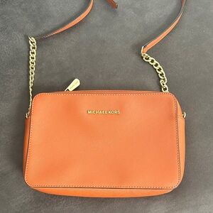 Michael Kors Tangerine Crossbody Bag